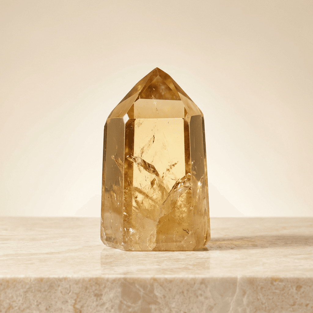 Citrine Cluster Tower 黃水晶晶簇塔